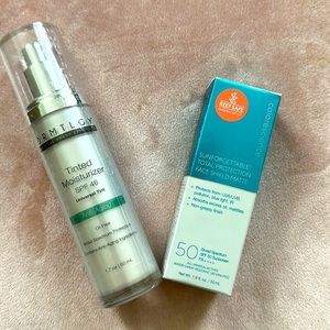 New sealed TINTED SUNSCREENS